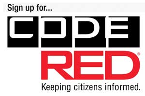 Sign up for Code Red - Keeping citizens informed.